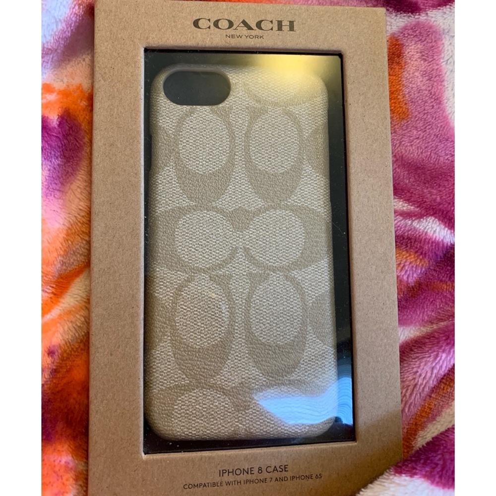 Coach Ivory IPhone 8 Case